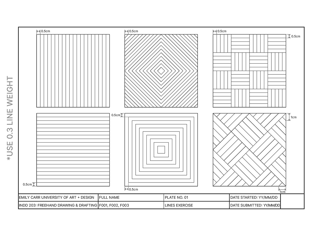 Lines exercise
